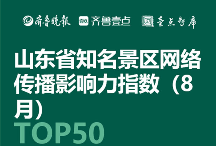 孔子文旅杏鑫娱乐三家景区入围省知名景区网络传播影响指数前十名